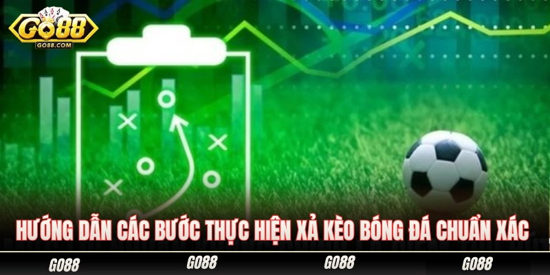 Quy trình từng bước thực hiện xả vé cược bóng đá đúng chuẩn 